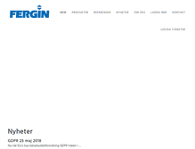 Tablet Screenshot of fergin.se